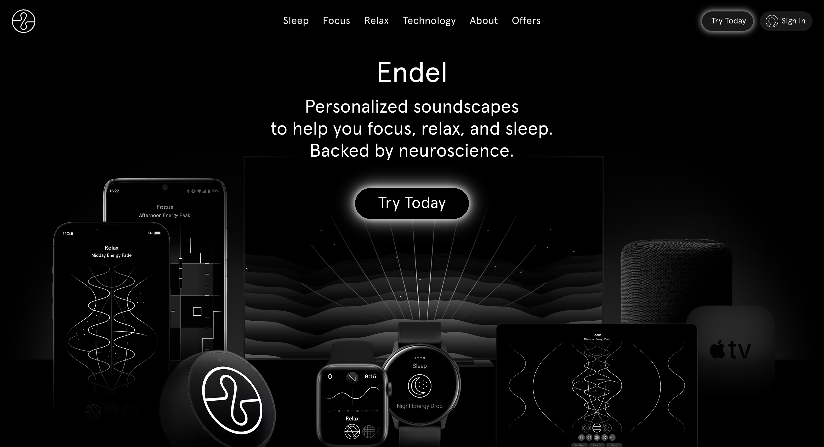 Endel - Apps de productividad
